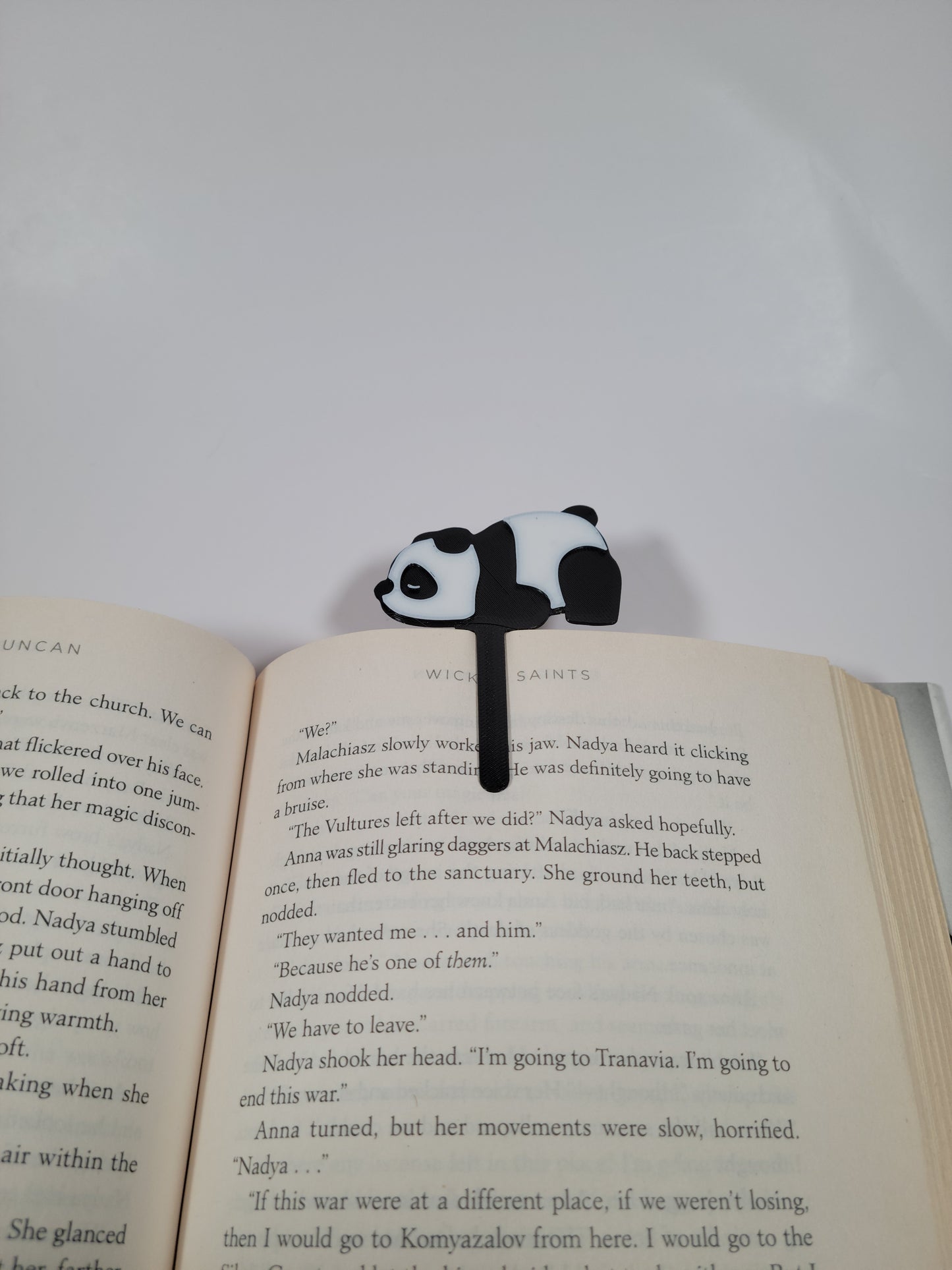 Lazy Panda Bookmark (Set of 3)