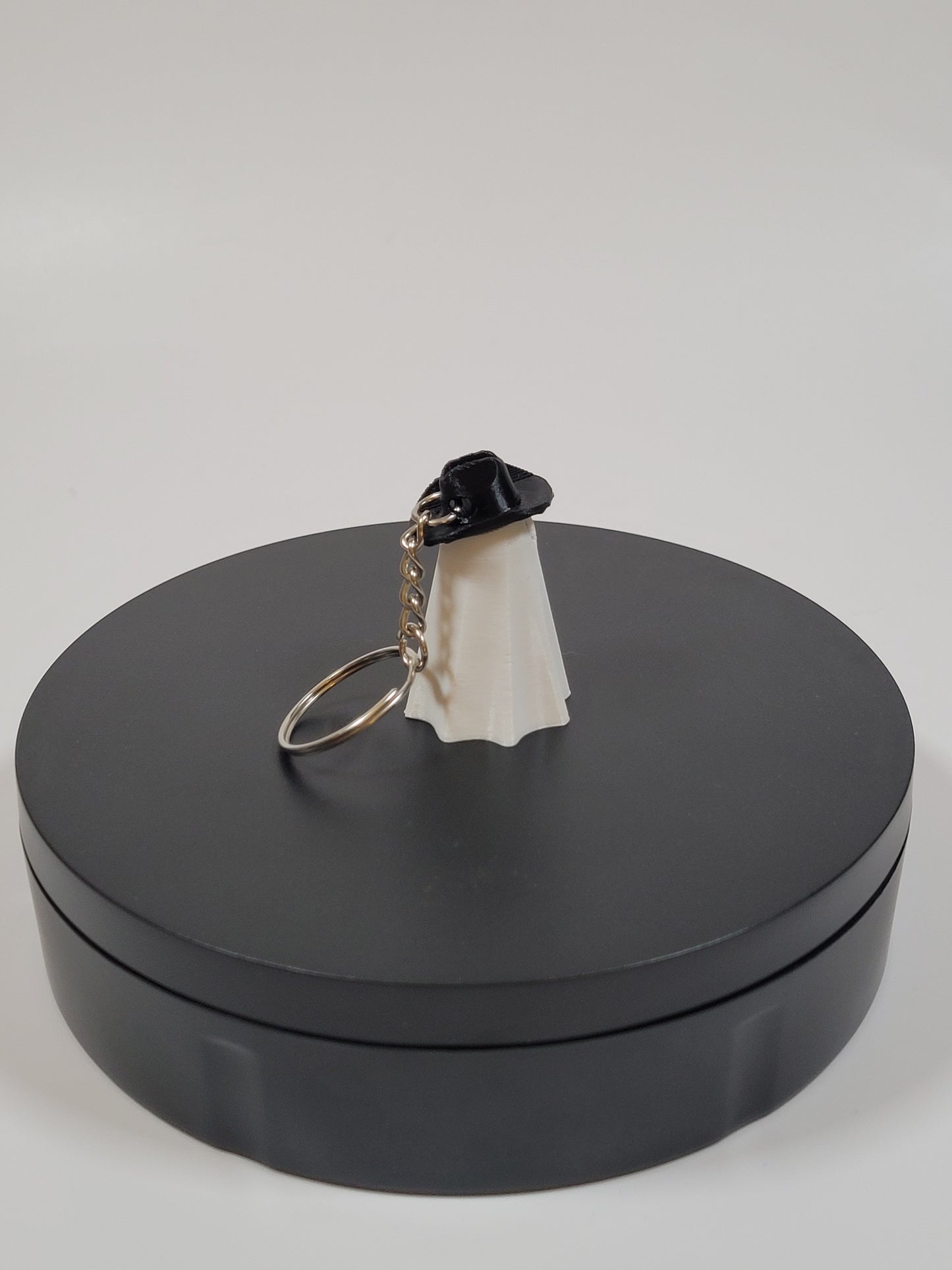 Cowboy Ghost Keychain
