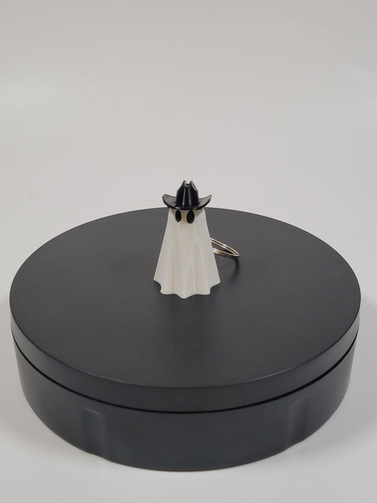 Cowboy Ghost Keychain