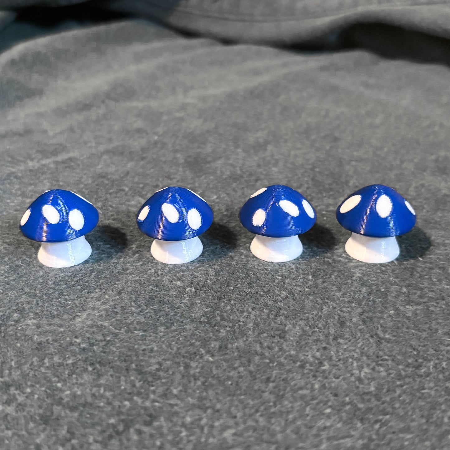 Mushroom Tire Valve Stem Caps (Set of 4)