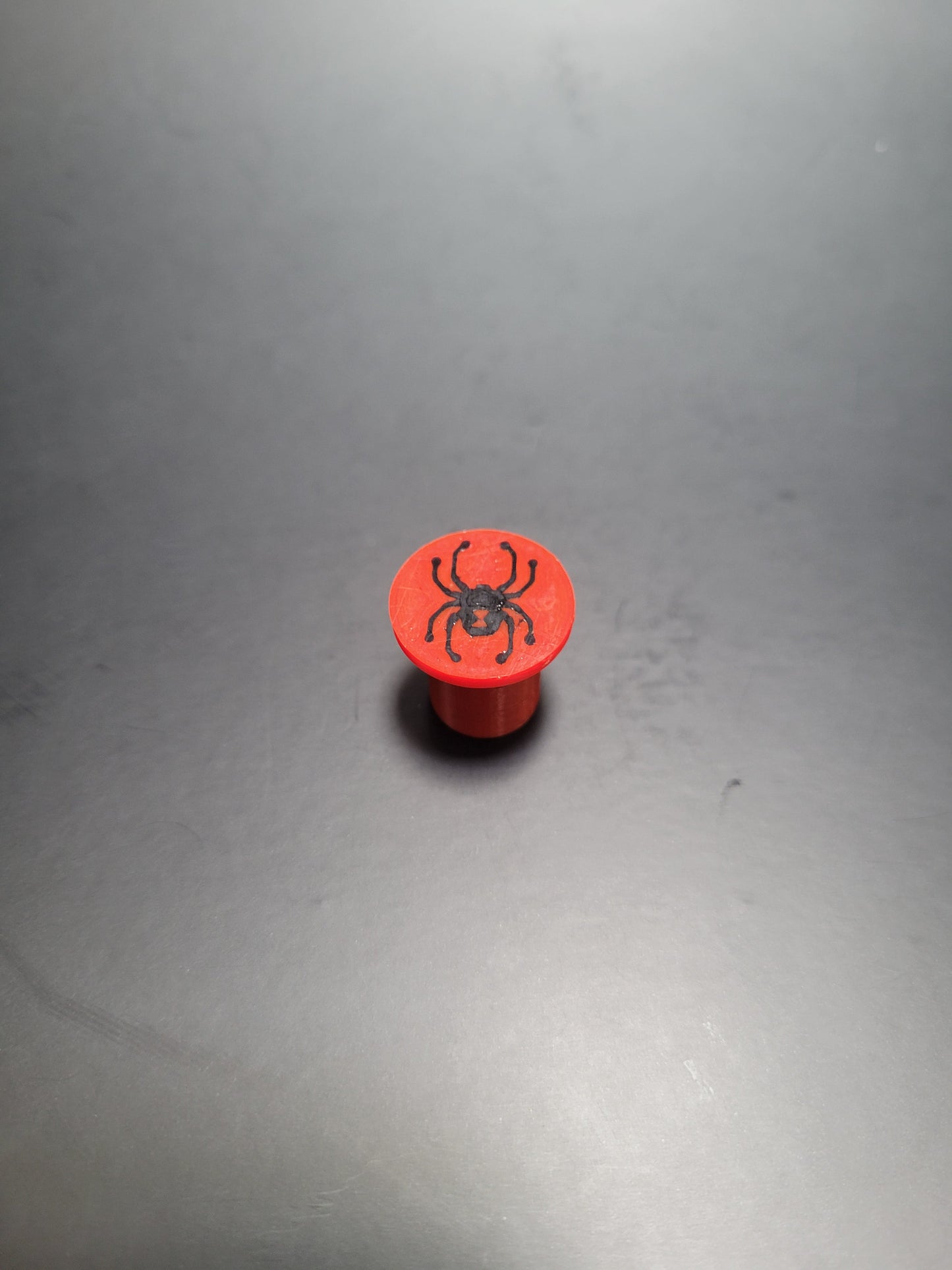 Black Widow Spider Tire Valve Stem Caps (Set of 4)