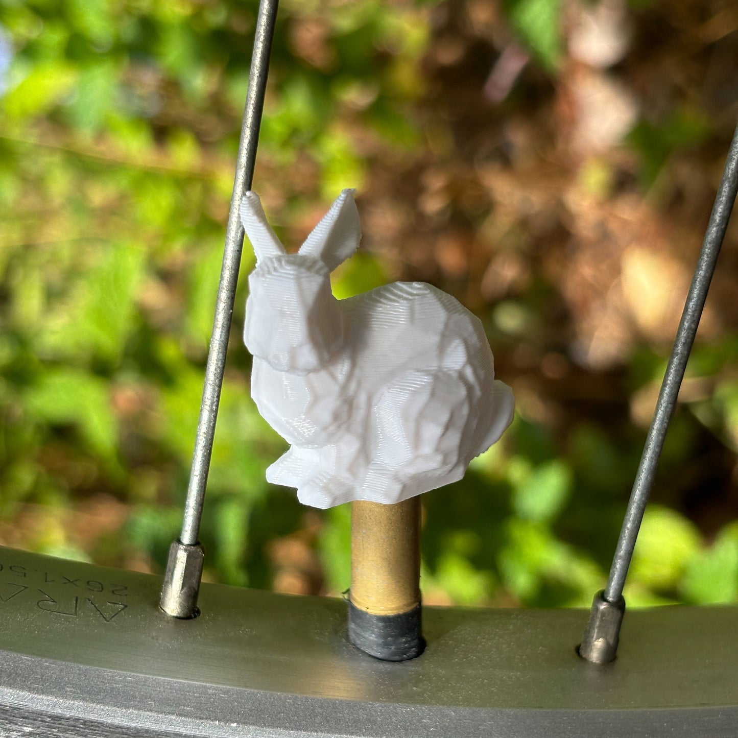 Geometric Bunny Valve Stem Caps (Set of 4)