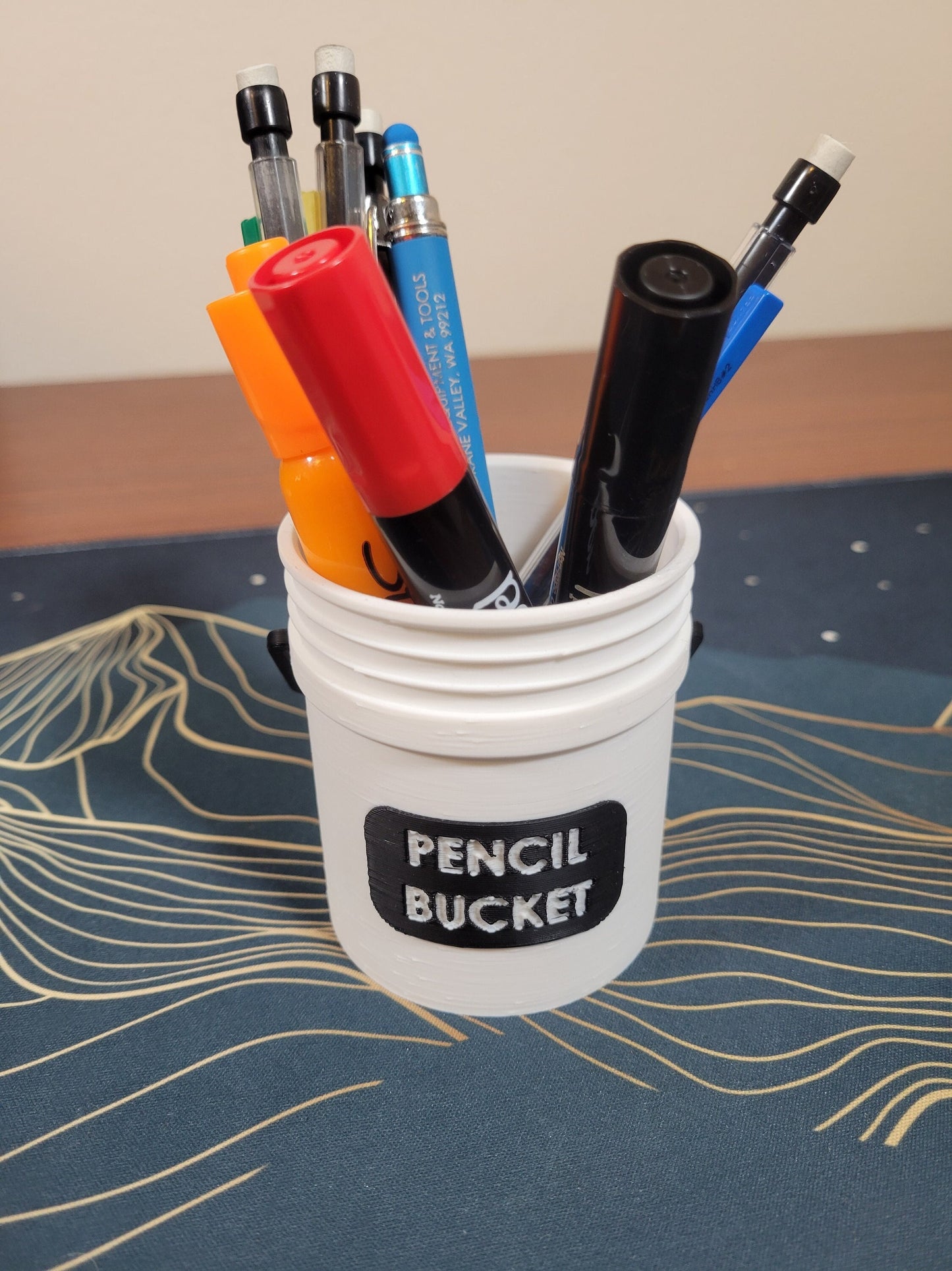 Pencil Bucket - 3D Printed